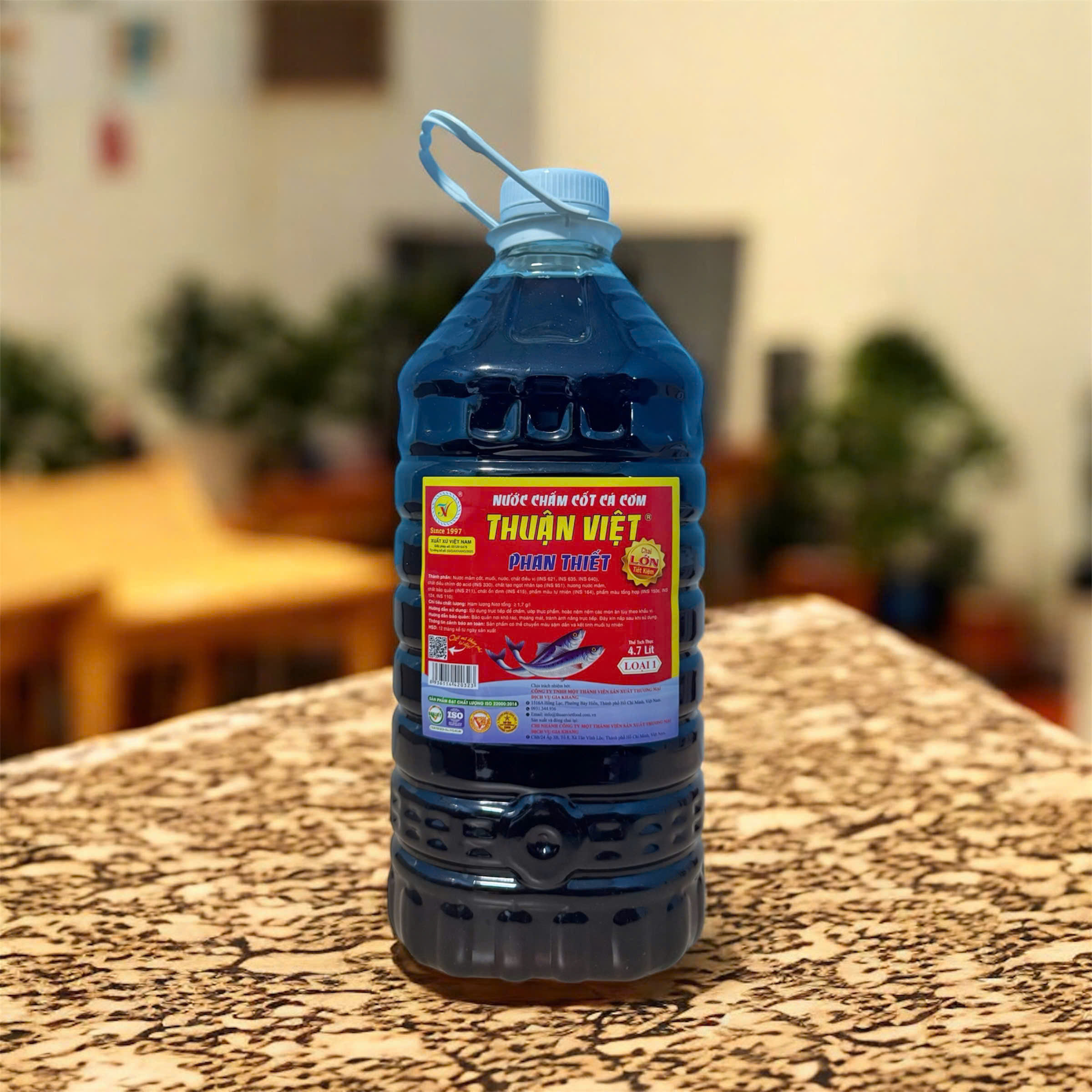 Cá cơm Phan Thiết  4,7lit (Thùng 4 can )