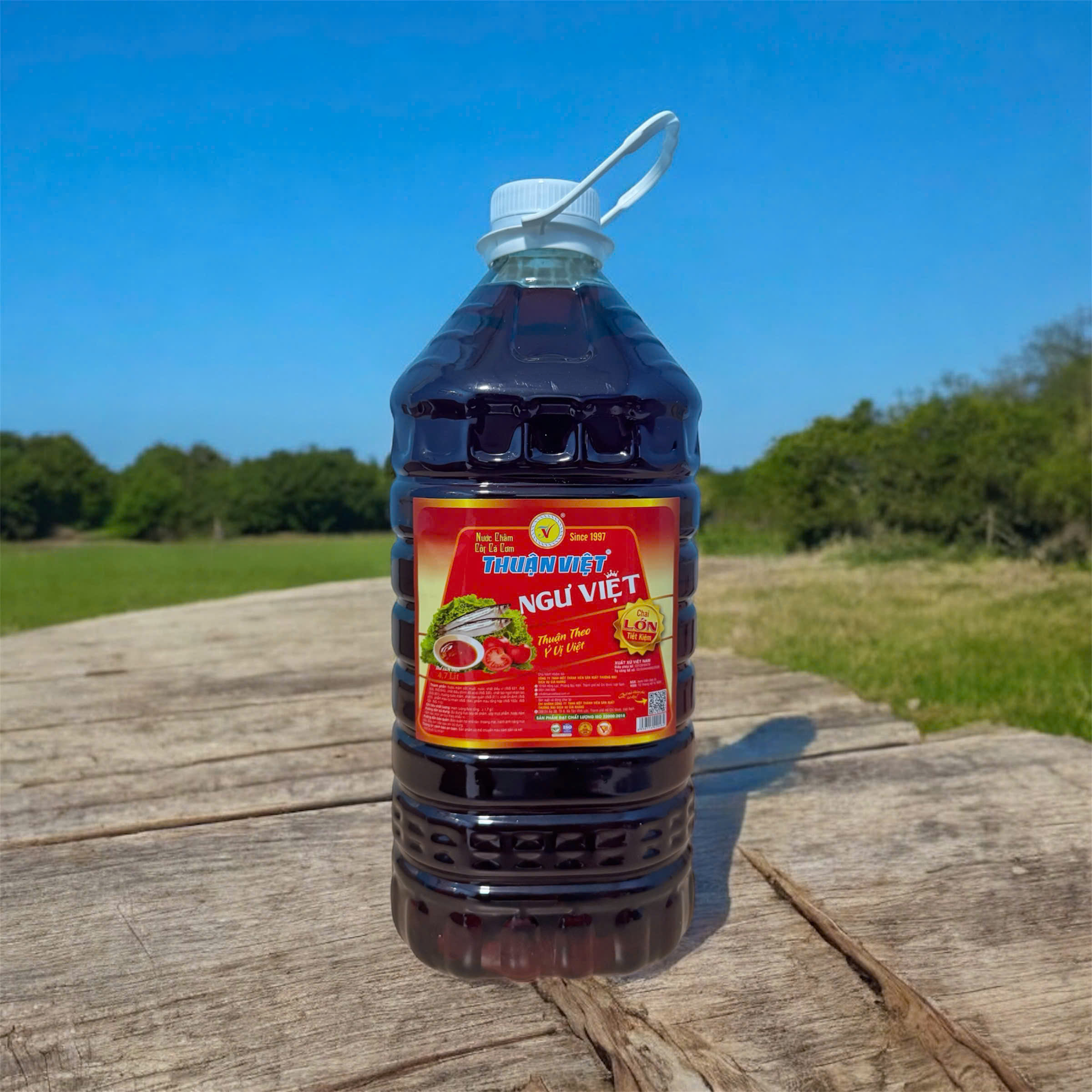 Nước chấm Cá cơm Ngư Việt  4,8lit (4 can/thùng)