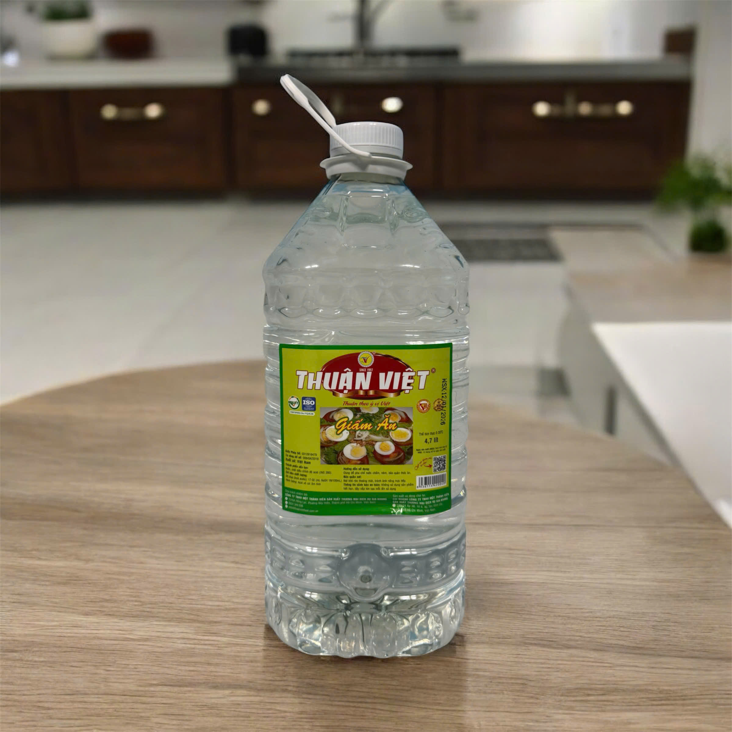 Giấm ăn Thuận Việt 4,7 lit ( Thùng 4c can )